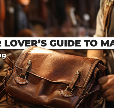 The Leather Lover's Guide to Maintenance: Tips for Long-Lasting Products