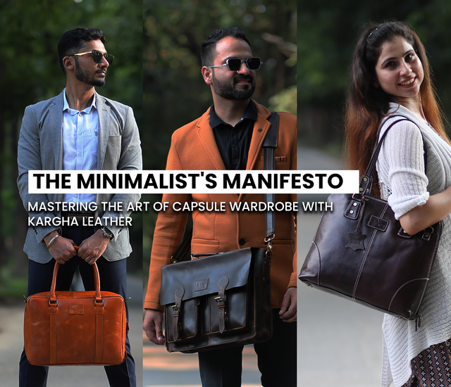 The Minimalist's Manifesto: Mastering the Art of Capsule Wardrobe with