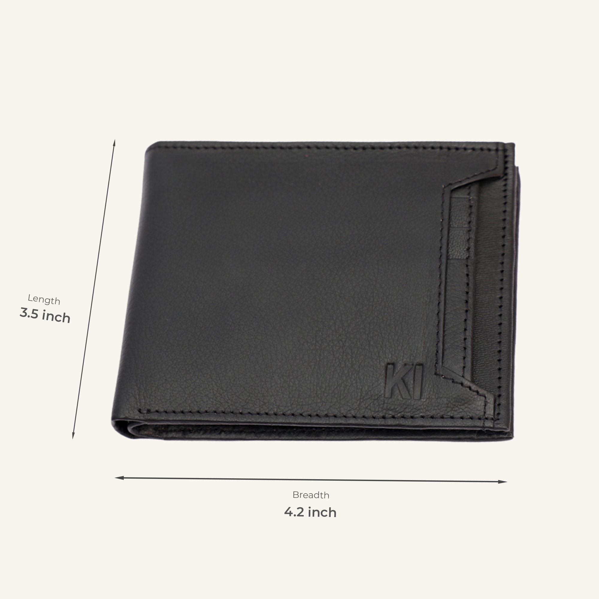 Rafine Black Wallet